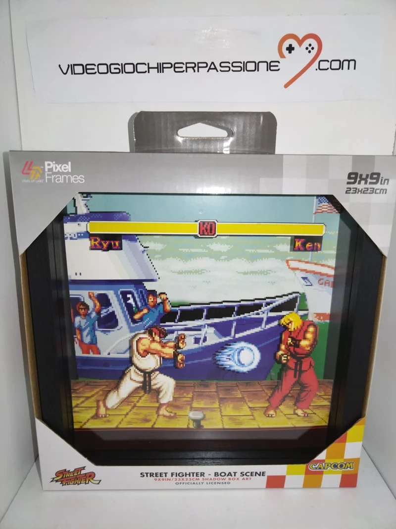 Pixel Frames Street Fighter - Boat Scene