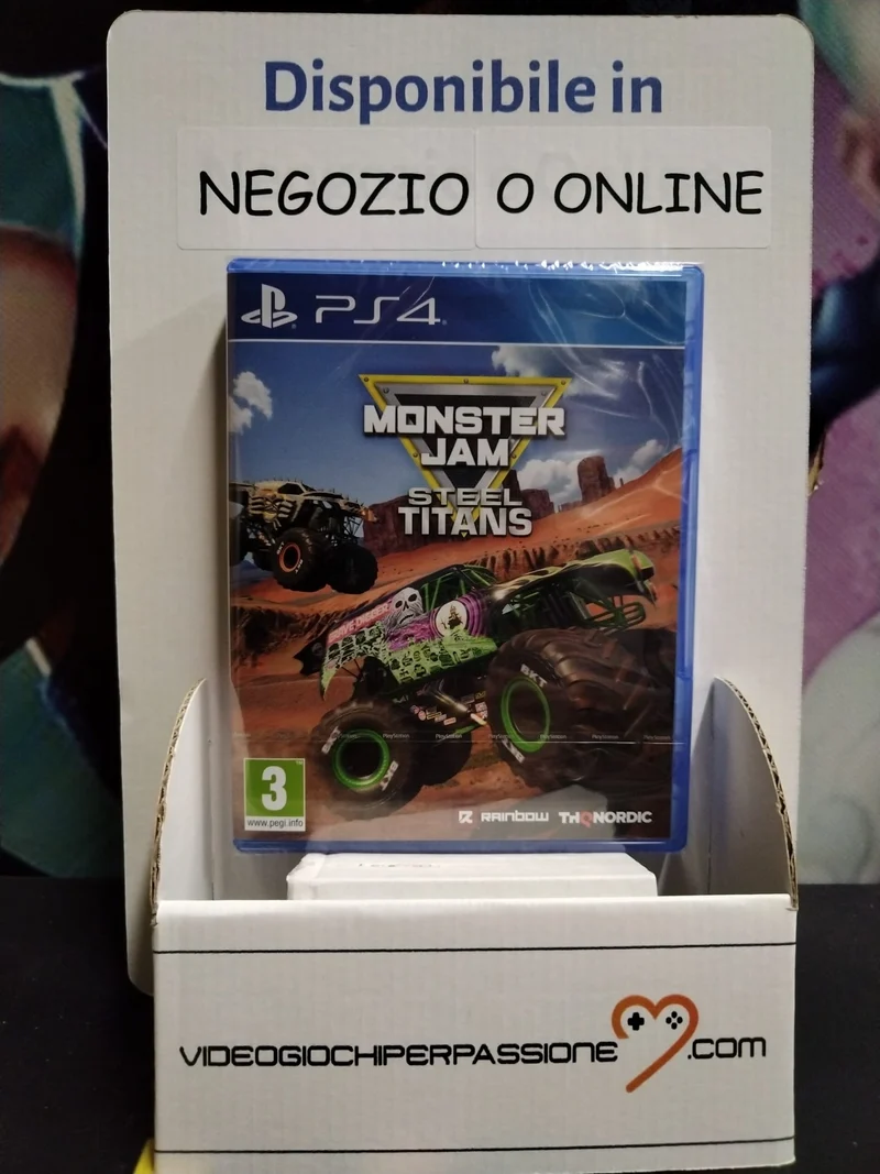MONSTER JAM STEEL TITANS PS4