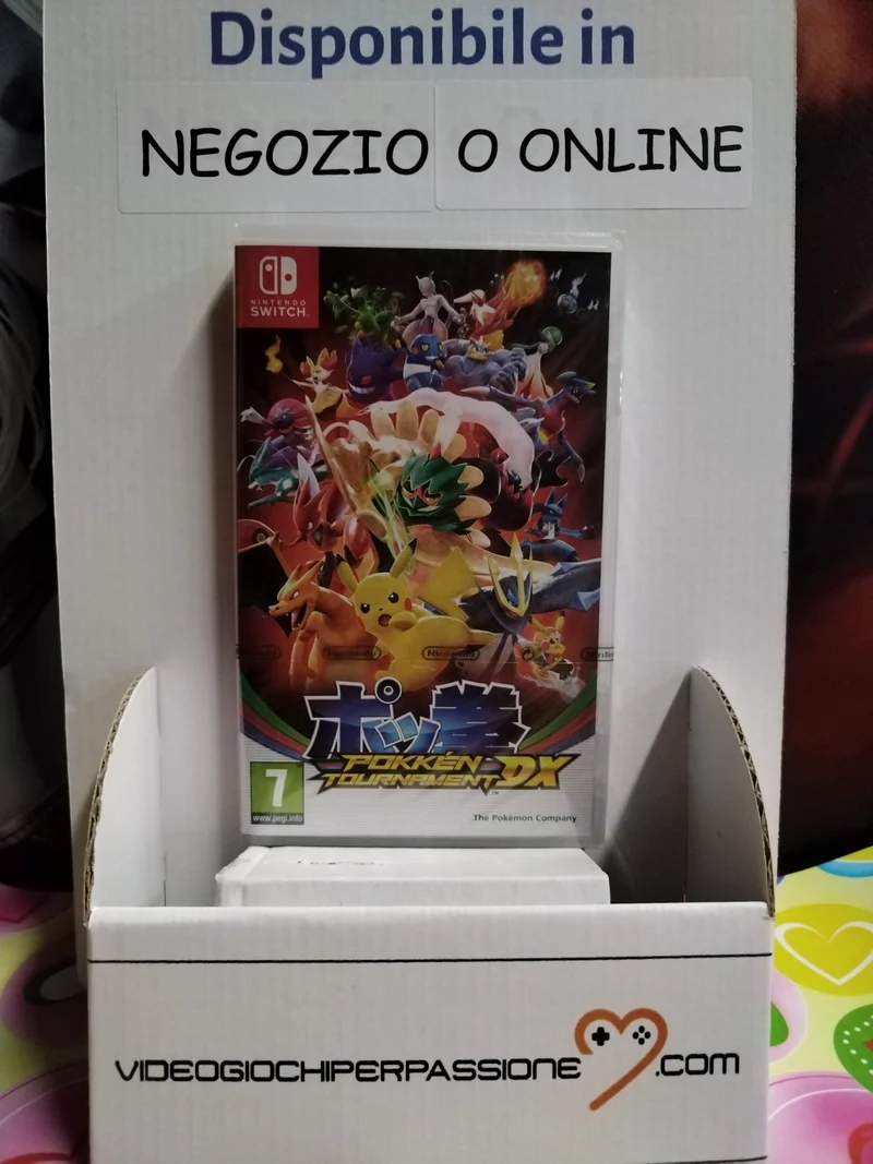 POKEMON -POKKEN TOURNAMENT DX -NINTENDO SWITCH (versione europea)