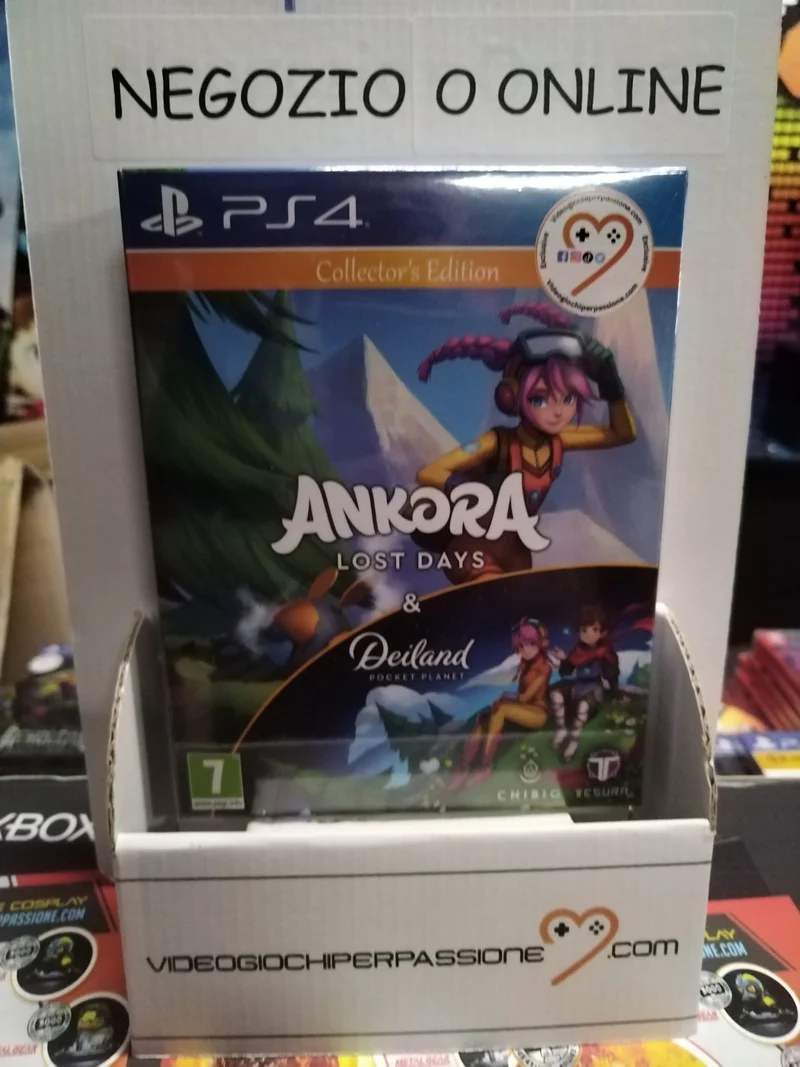 Ankora : Lost Days & Deiland: Pocket Planet Collector's Edition Playstation 4 Edizione Europea