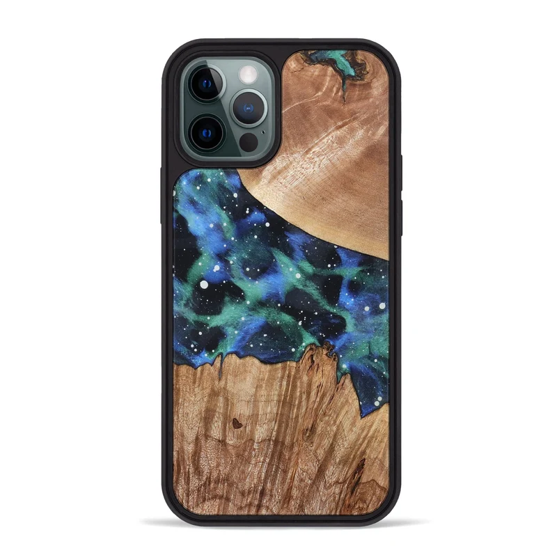 iPhone 12 Pro Max Wood Phone Case - Kelsea (Cosmos, 829878)