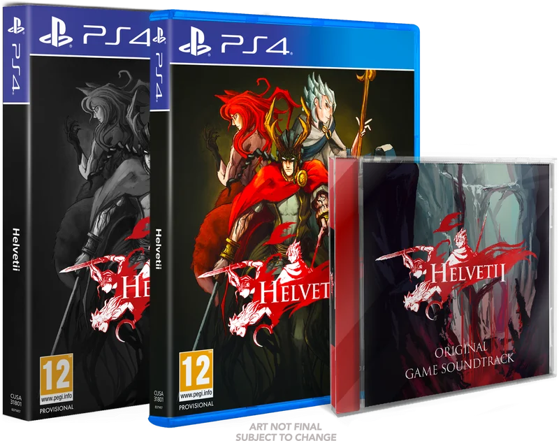 Helvetii Playstation 4 Original Game Soundtrack Edition Edizione Europea