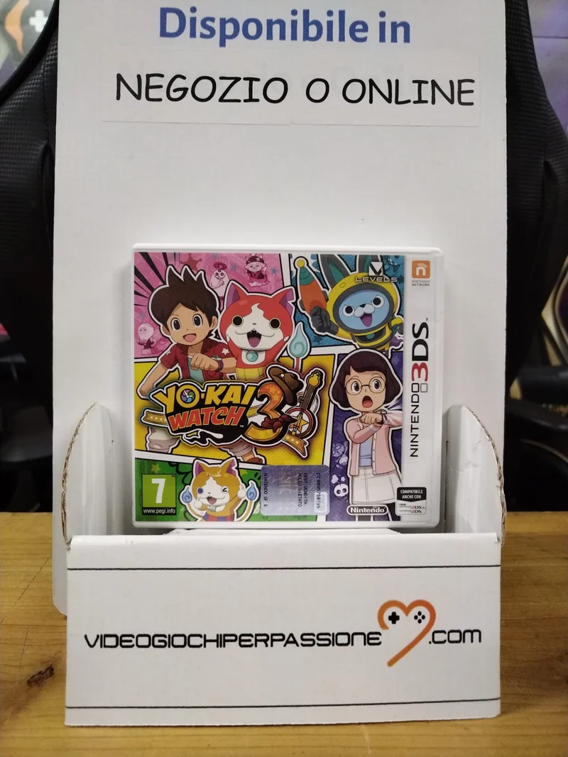 YO-KAI WATCH 3 NINTENDO 3DS (usato garantito)(versione italiana)