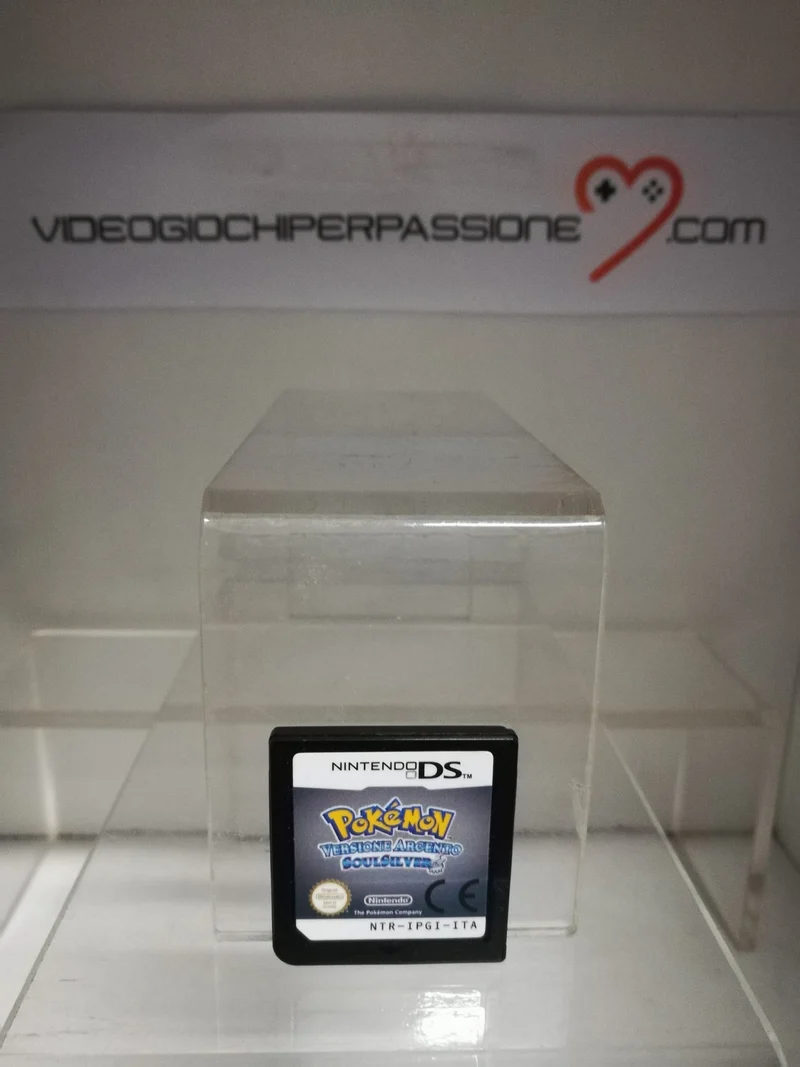 POKEMON VERSIONE ARGENTO SOUL SILVER NINTENDO DS (usato)(senza custodia)