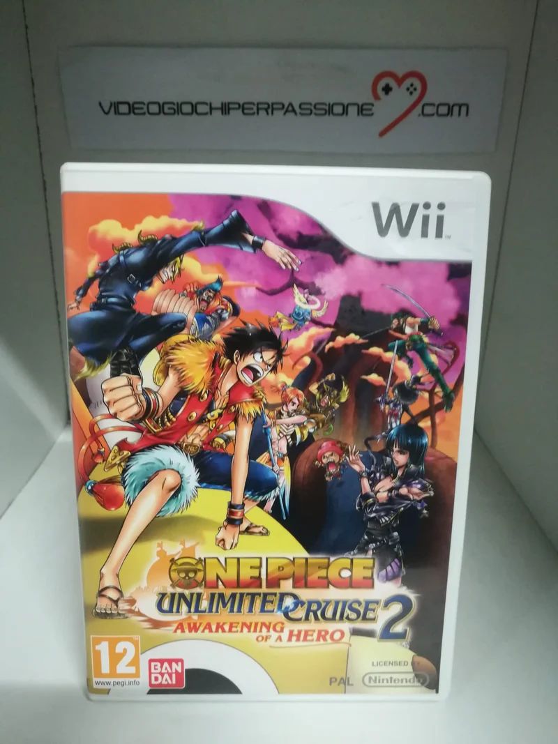 ONE PIECE UNLIMITED CRUISE 2 AWAKENING OF A HERO NINTENDO WII (usato garantito)