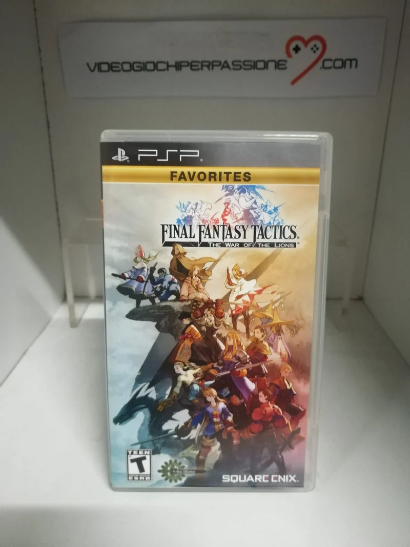 FINAL FANTASY TACTICS THE WAR OF THE LIONS PSP (usato garantito)
