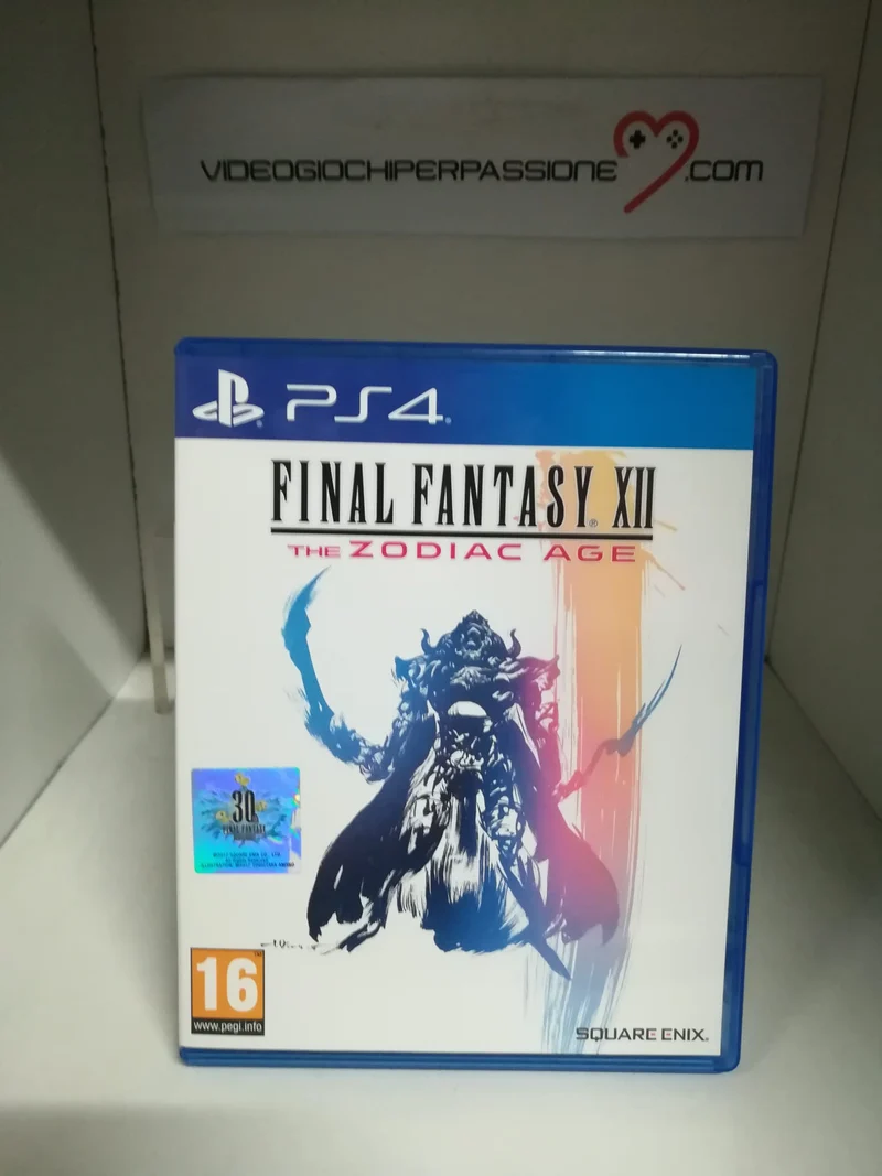 FINAL FANTASY XII 12 THE ZODIAC AGE PS4 (usato garantito)