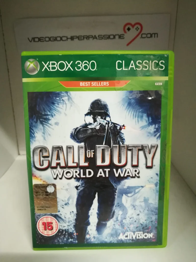 CALL OF DUTY WORLD AT WAR XBOX 360 (usato garantito)