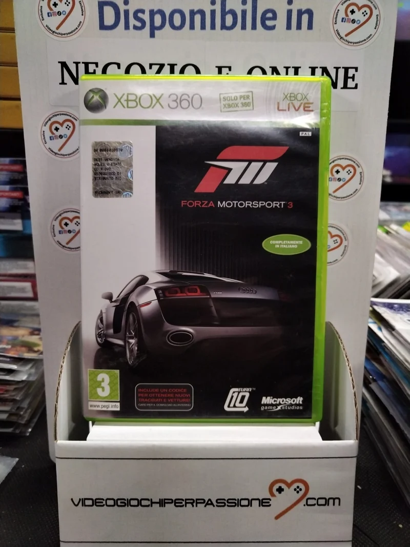 Forza Motorsport 3 Xbox 360 (usato garantito)(versione italiana)