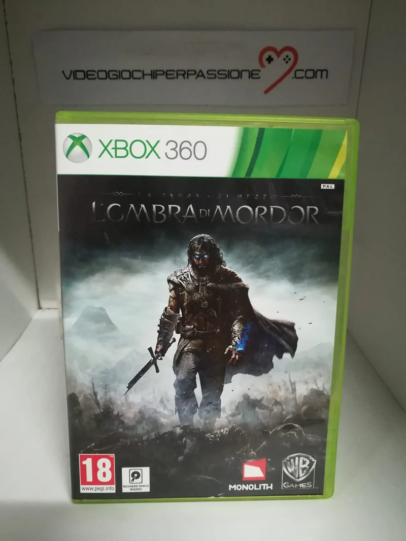 LA TERRA DI MEZZO L'OMBRA DI MORDOR XBOX 360 (usato)(versione italiana)
