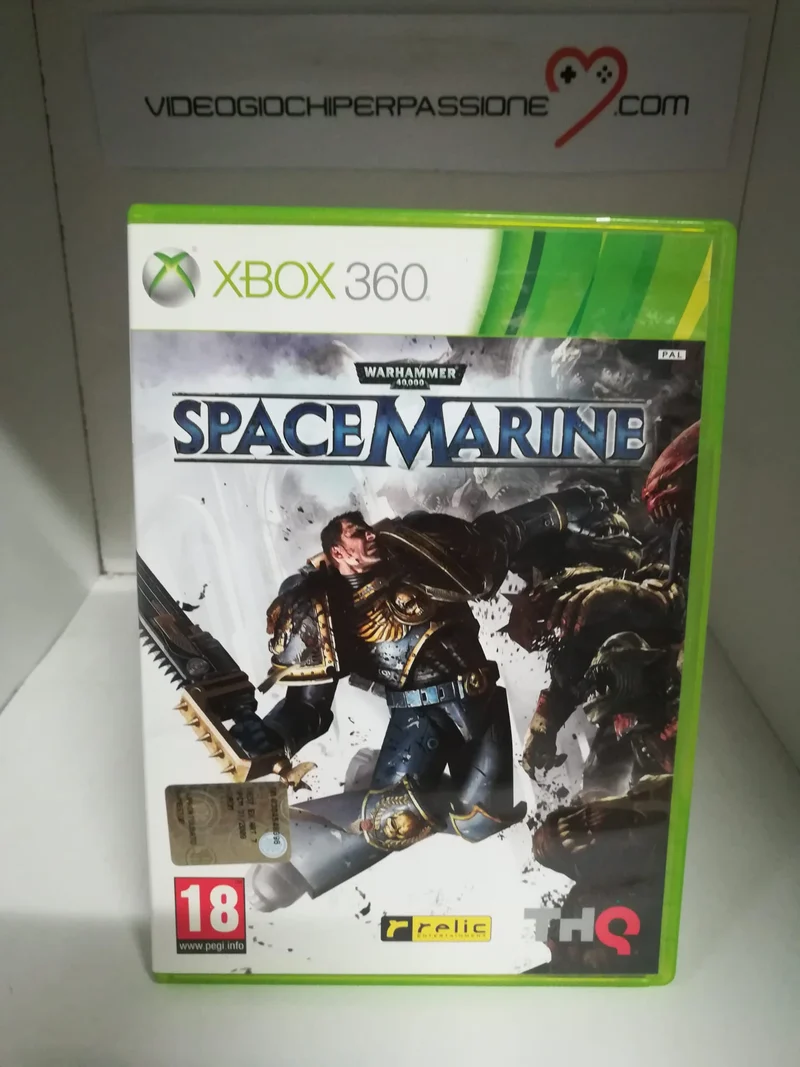 WARHAMMER 40.000 SPACE MARINE XBOX 360 (usato)(versione italiana)