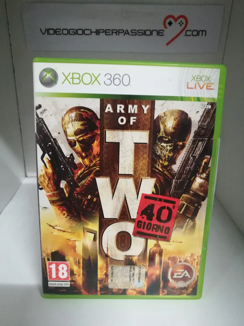 ARMY OF TWO 40 GIORNI XBOX 360 (usato garantito)(versione italiana)