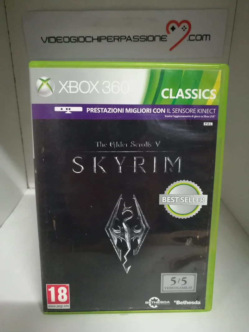 THE ELDER SCROLLS 5 SKYRIM XBOX 360 (usato garantito)(versione italiana)