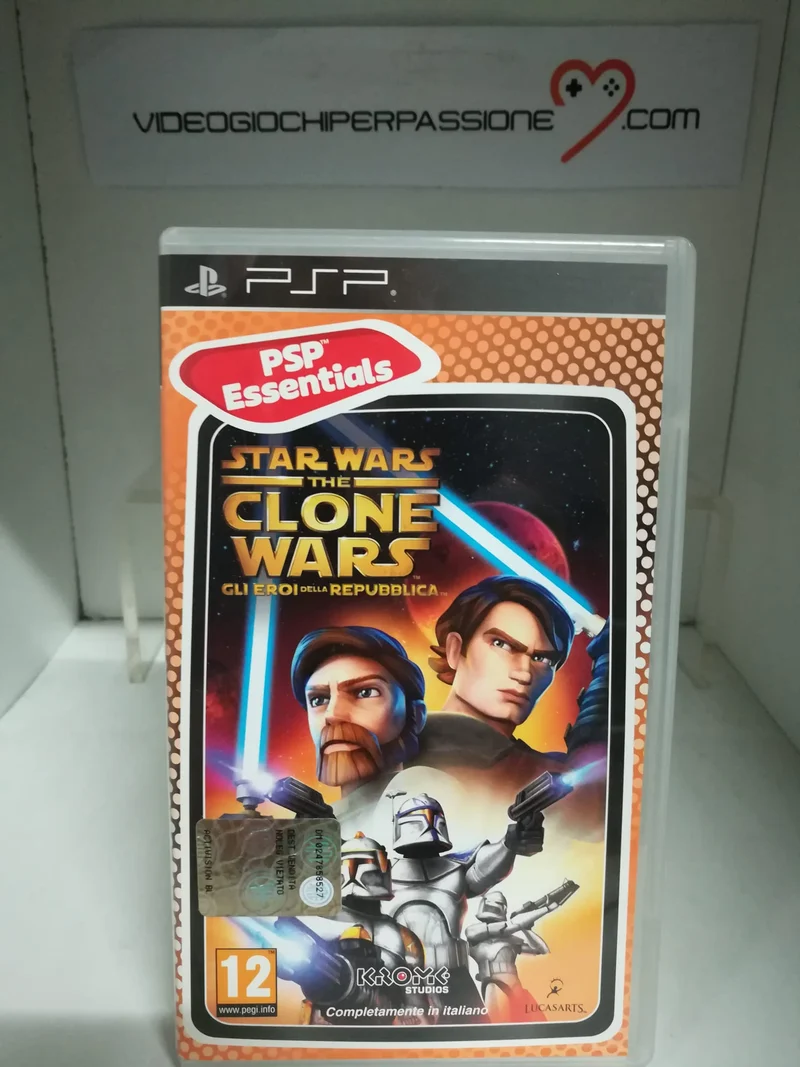 STAR WARS THE CLONE WARS GLI EROI DELLA REPUBBLICA PSP (usato garantito)