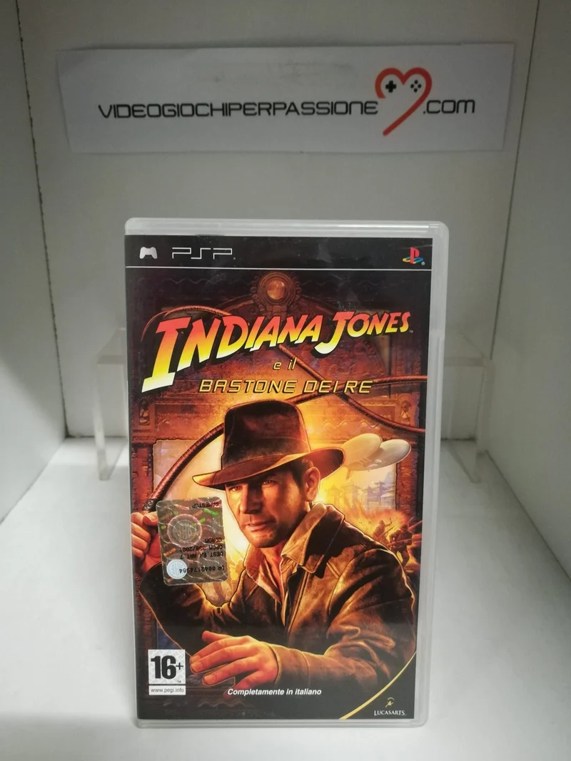 INDIANA JONES E IL BASTONE DEI RE PSP (usato garantito)(completamente in italiano)
