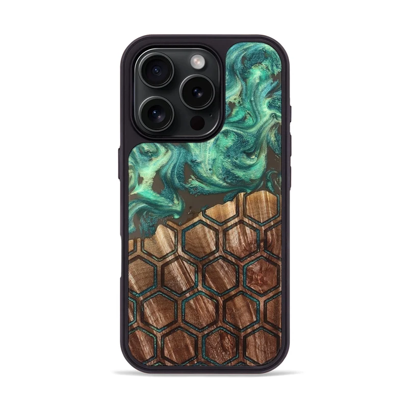 iPhone 16 Pro Wood Phone Case - Duncan (Pattern, 829967)