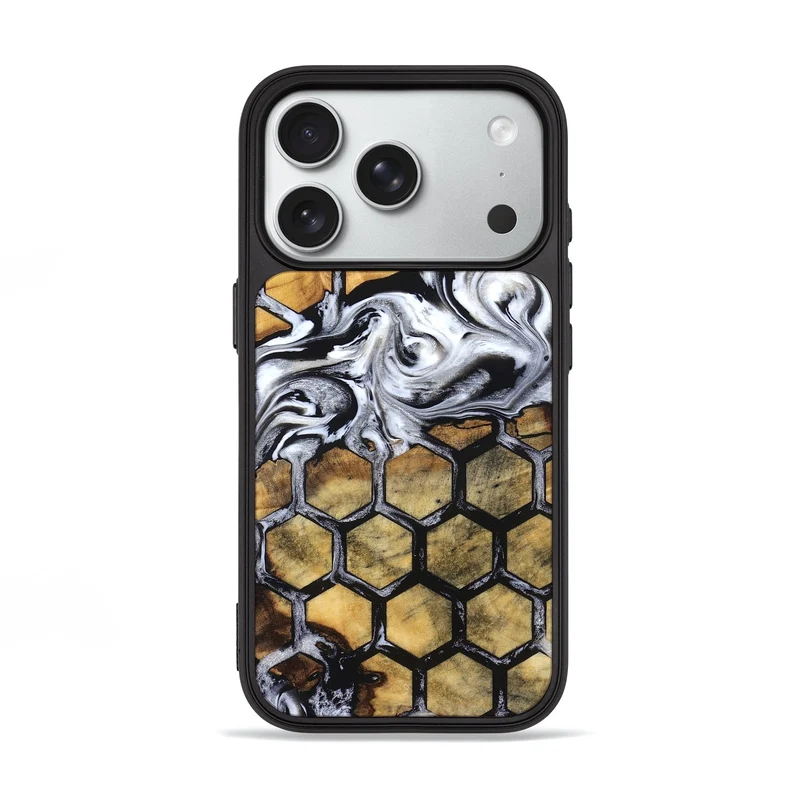 iPhone 18 Pro Wood Phone Case - Olive (Pattern, 829965)