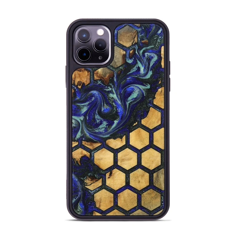 iPhone 11 Pro Max Wood Phone Case - Alonza (Pattern, 829966)