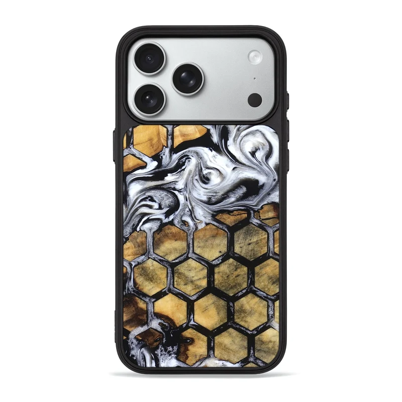 iPhone 18 Pro Max Wood Phone Case - Olive (Pattern, 829965)