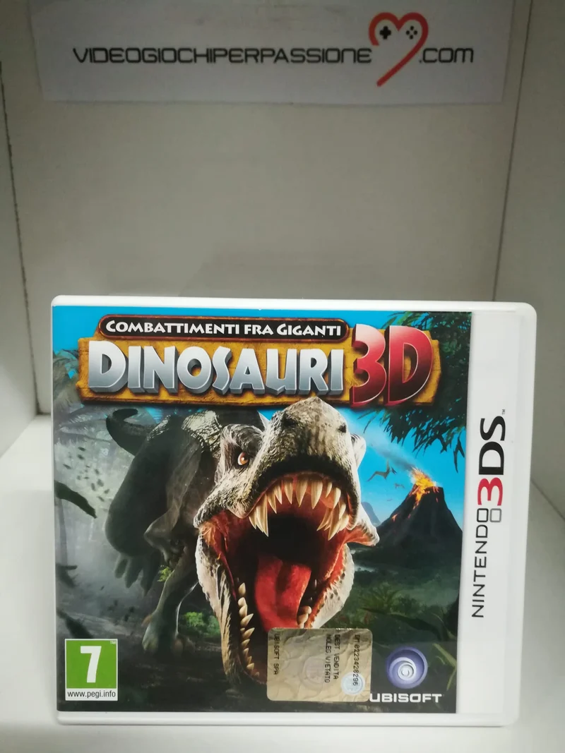 COMBATTIMENTI FRA GIGANTI DINOSAURI 3D NINTENDO 3DS (usato)(versione ita.)