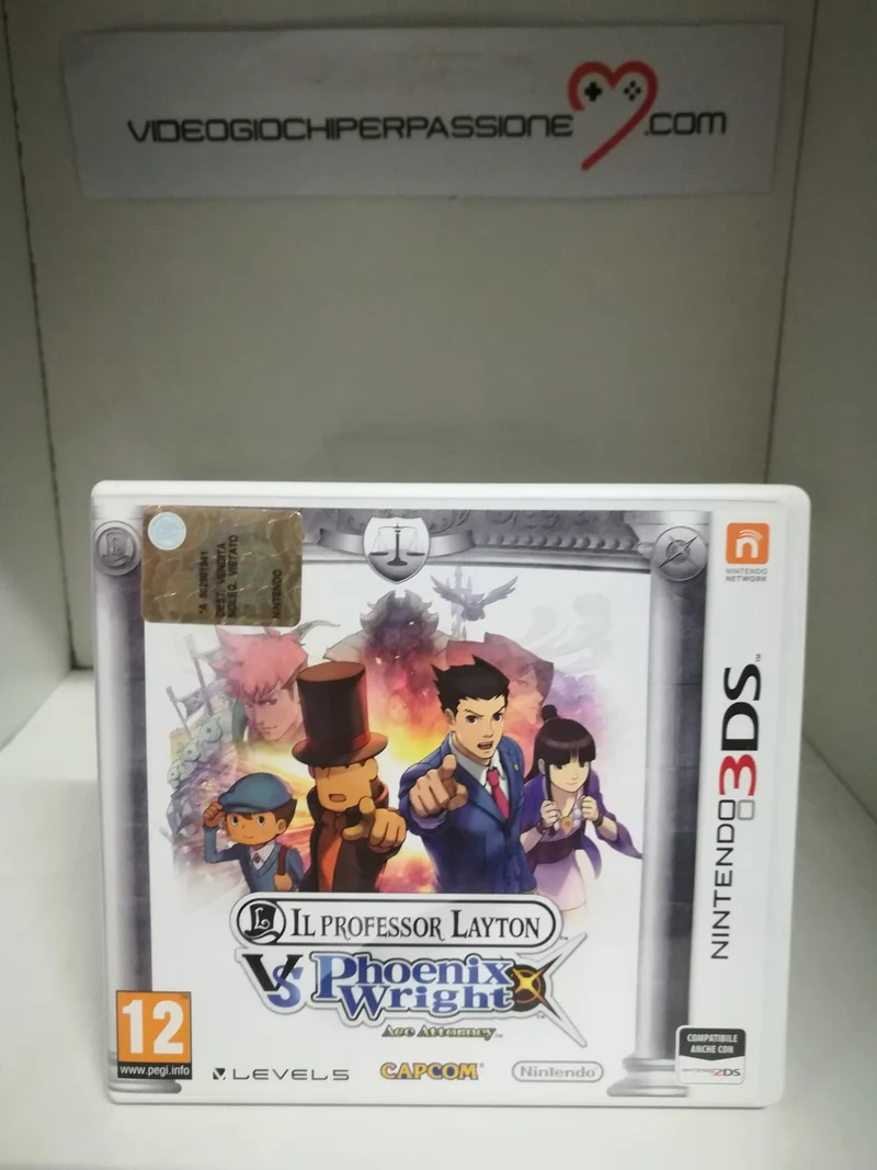 IL PROFESSOR LAYTON VS PHOENIX WRIGHT: ACE ATTORNEY NINTENDO 3DS (usato)(ita.)