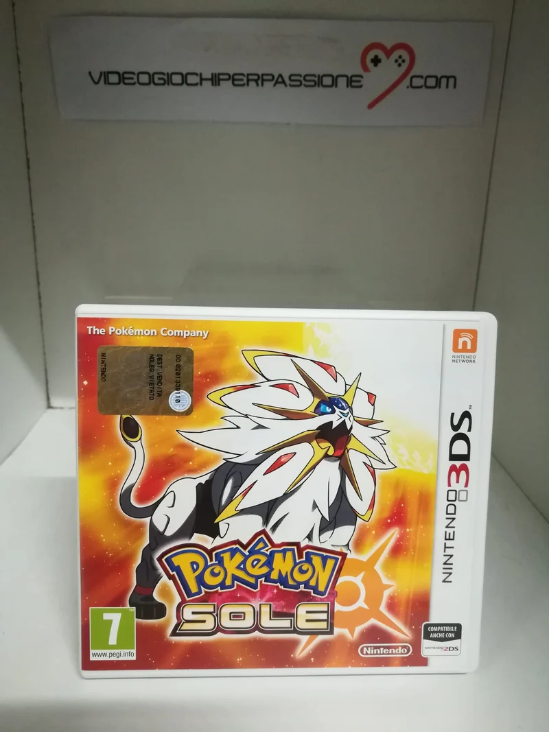 POKEMON SOLE NINTENDO 3DS (versione italiana)