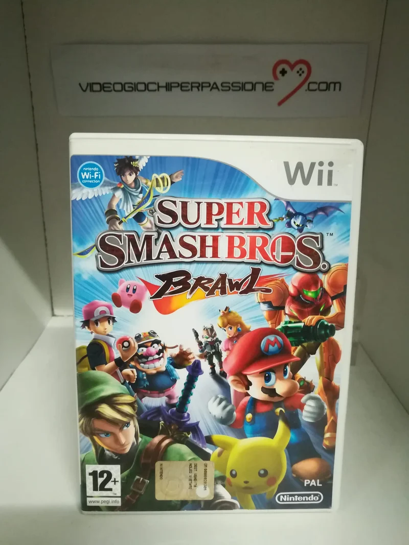 SUPER SMASH BROS BRAWL NINTENDO WII (usato garantito)(versione italiana)