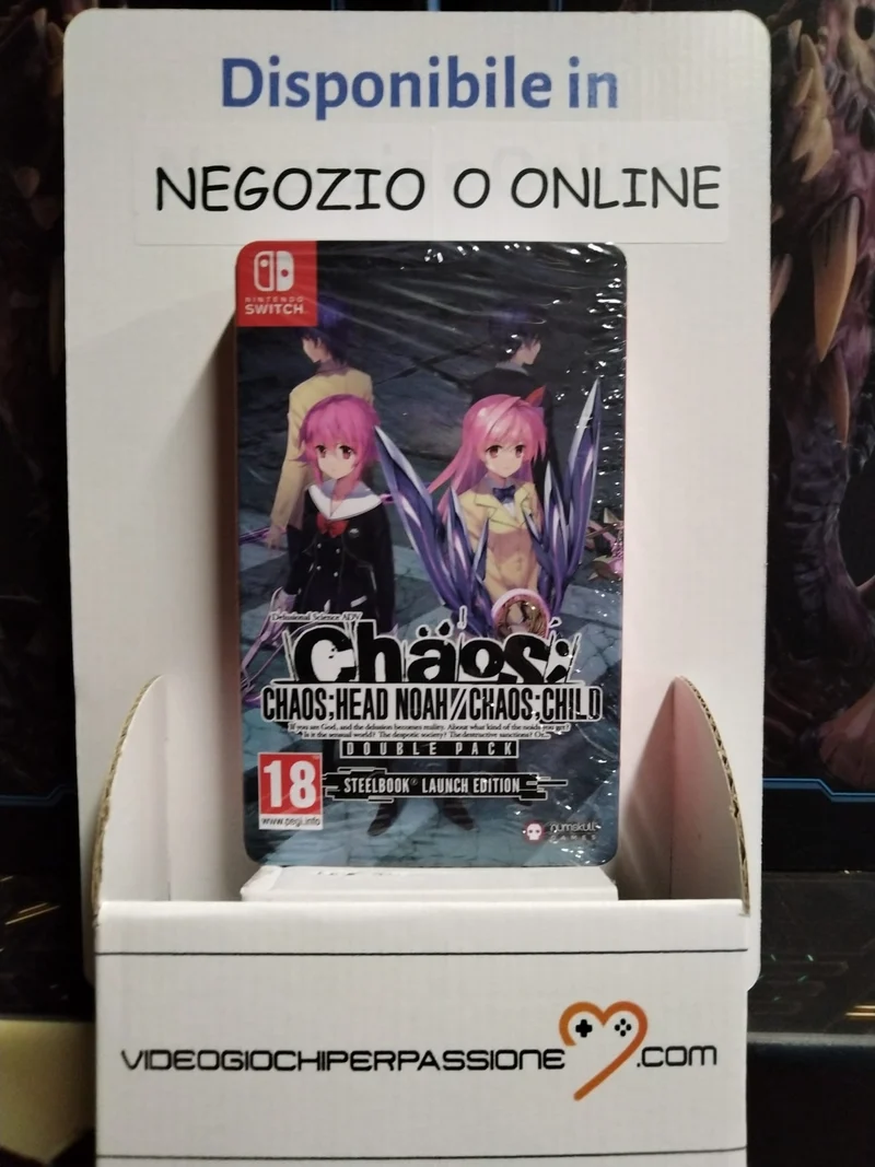 CHAOS;HEAD NOAH / CHAOS;CHILD DOUBLE PACK Steel Book Edition Nintendo Switch Edizione Europea