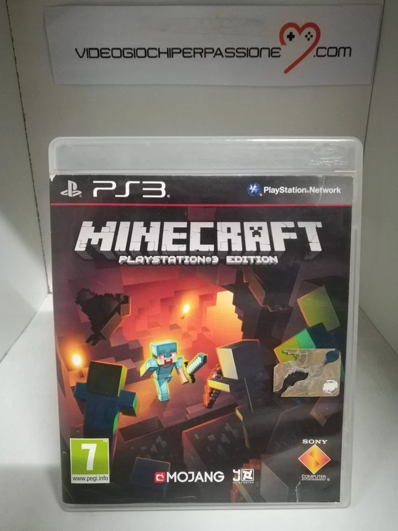 MINECRAFT PLAYSTATION 3 EDITION PS3 (usato garantito)
