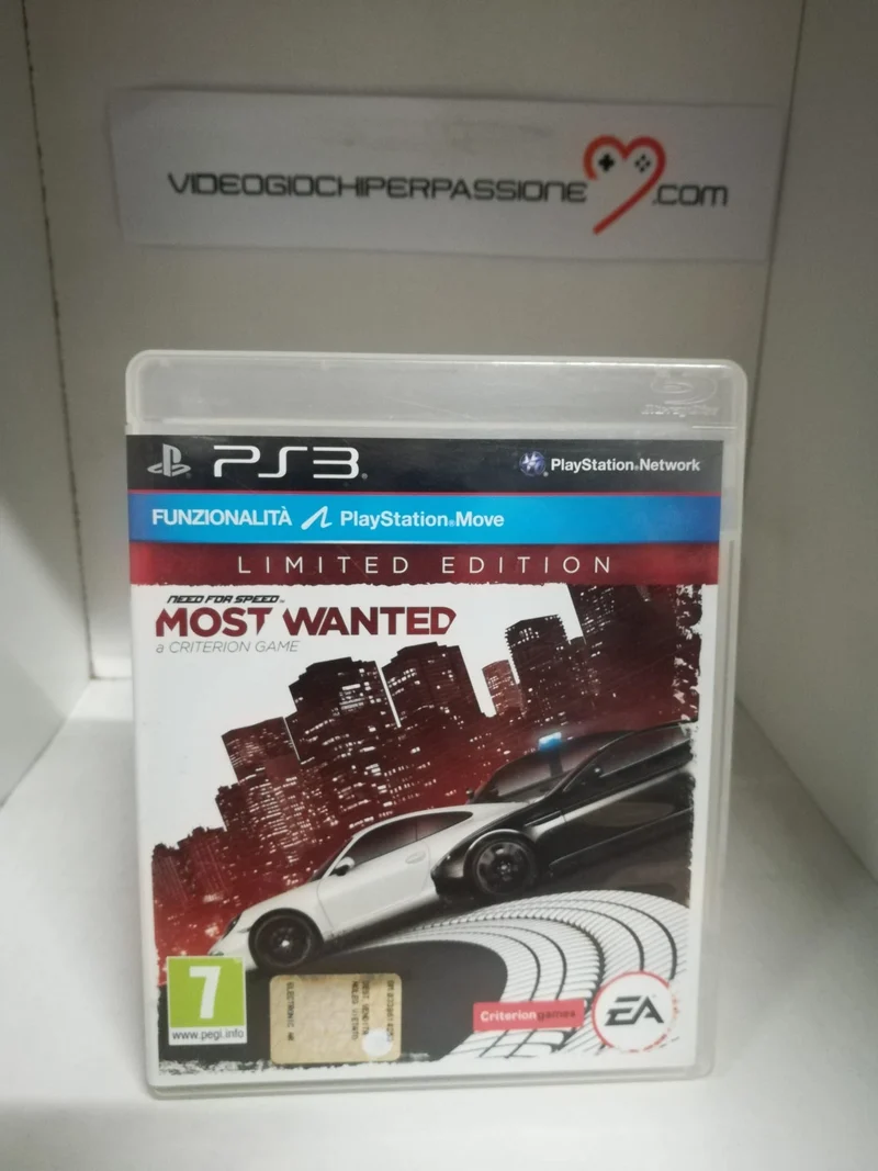 NEED FOR SPEED MOST WANTED LIMITED EDITION PS3 (usato garantito)