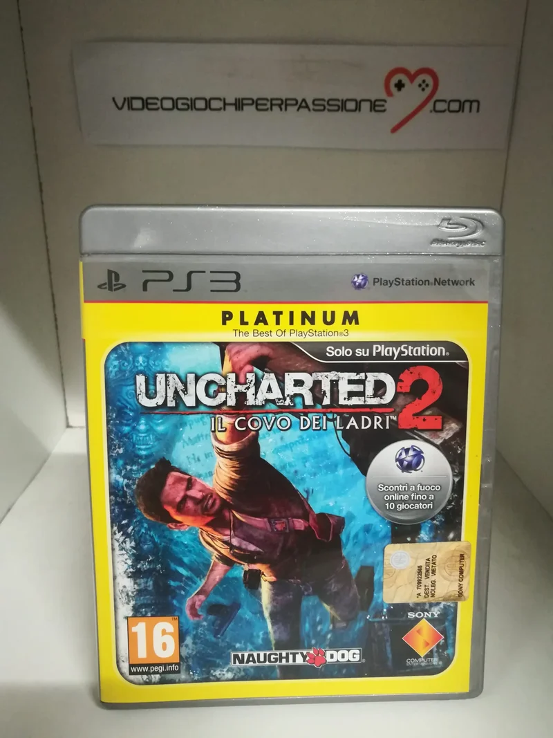 UNCHARTED 2 IL COVO DEI LADRI PS3 (usato garantito)