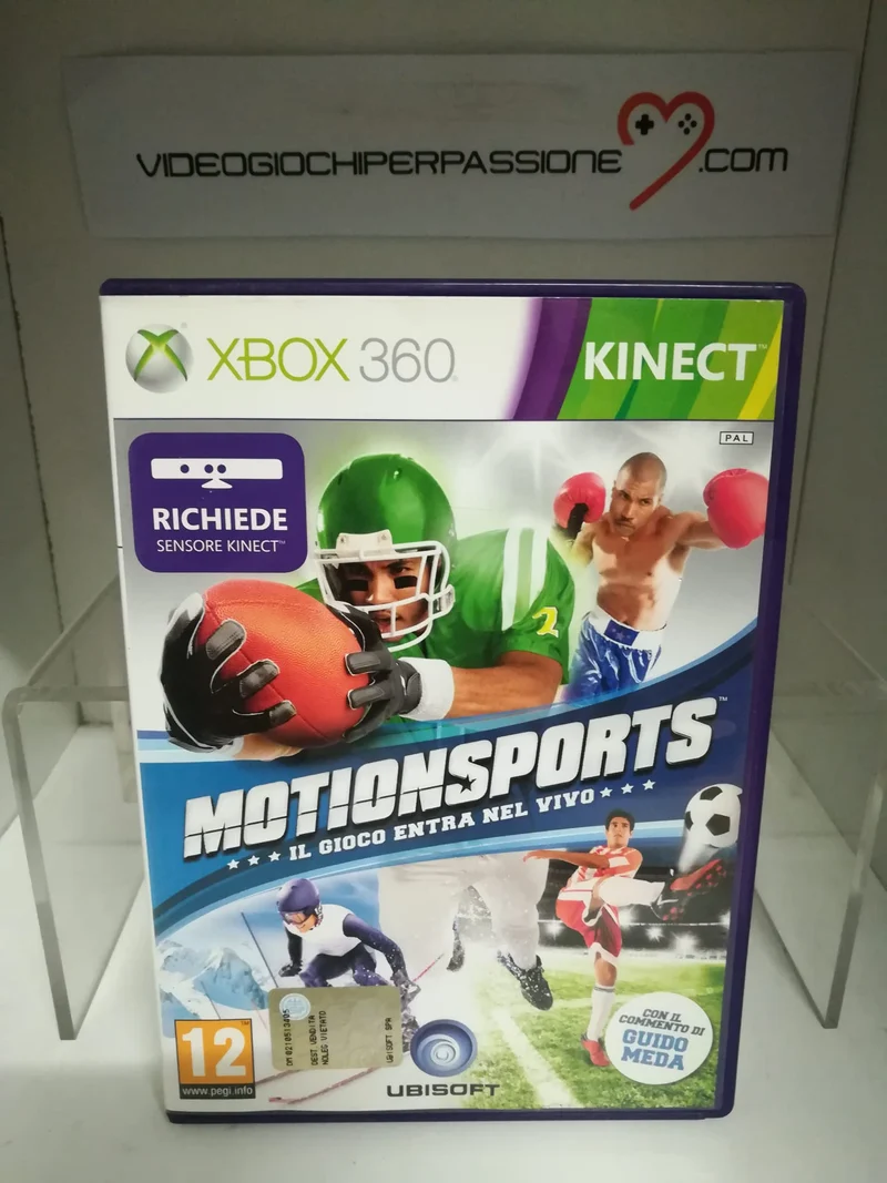 KINECT MOTION SPORTS IL GIOCO ENTRA NEL VIVO XBOX 360 (usato)(ver. italiana)