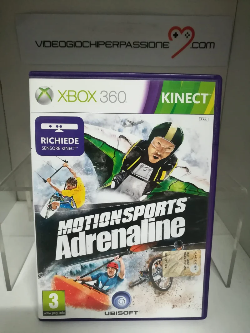 KINECT MOTION SPORTE ADRENALINE XBOX 360 (usato)(versione italiana)