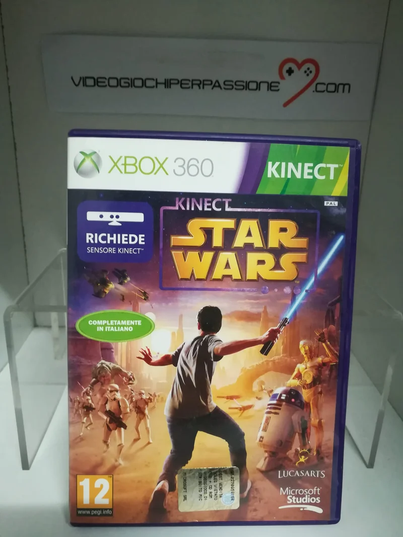 KINECT STAR WARS XBOX 360 (usato garantito)