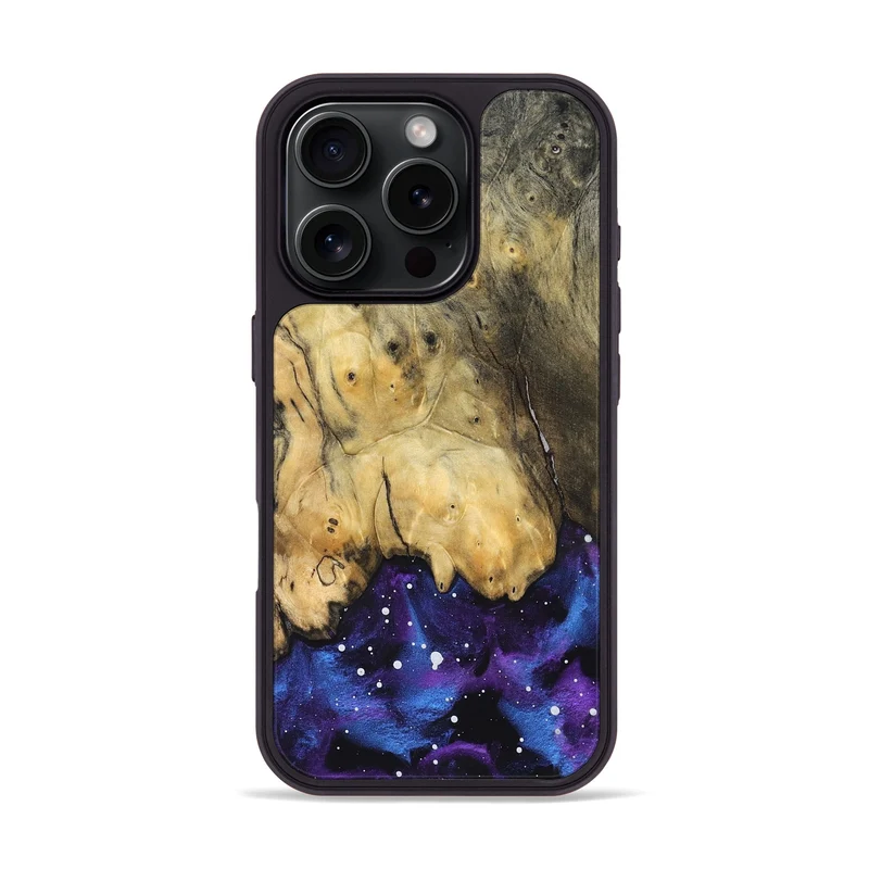 iPhone 16 Pro Wood Phone Case - Kristie (Cosmos, 829864)