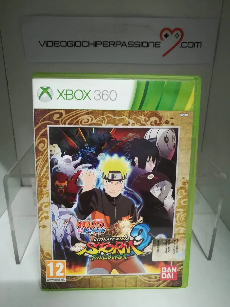 NARUTO SHIPPUDEN ULTIMATE NINJA STORM 3 FULL BURST XBOX 360 (usato grantito)