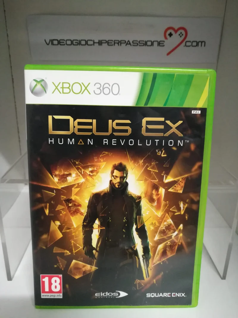 DEUS EX HUMAN REVOLUTION XBOX 360 (usato garantito)(versione italiana)