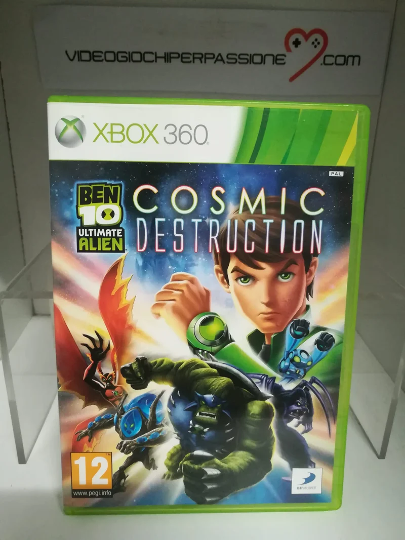 BEN 10 ULTIMATE ALIEN COSMIC DESTRUCTION XBOX 360 (usato garantito)(ver. ita.)