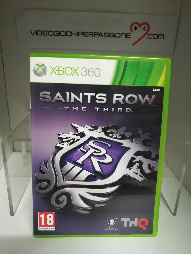 SAINTS ROW THE THIRD XBOX 360 (usato garantito)(versione italiana)