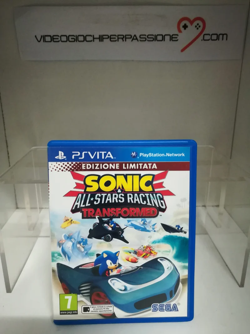 SONIC ALL-STARS RACING TRANSFORMED PS VITA (usato garantito)(versione italiana)