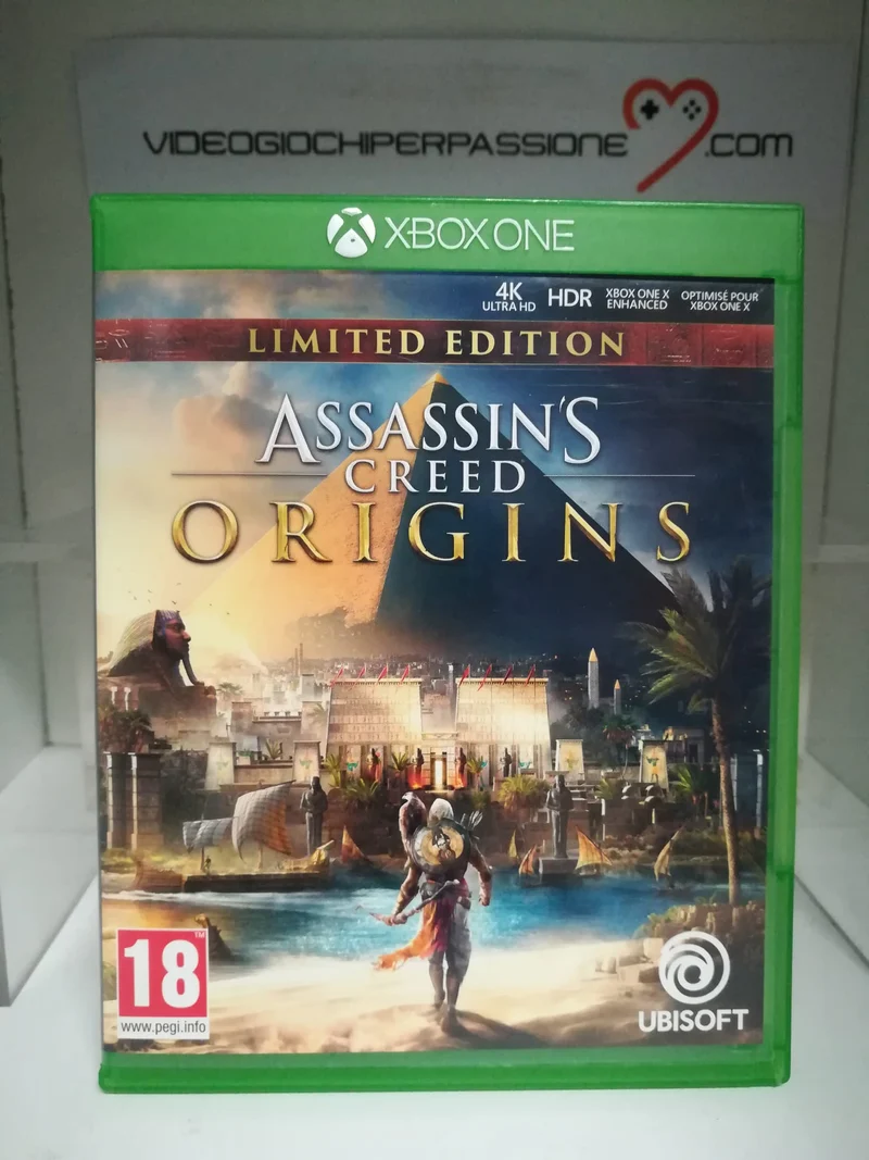 ASSASSIN'S CREED ORIGINS XBOX ONE (limited edition)(usato garantito)