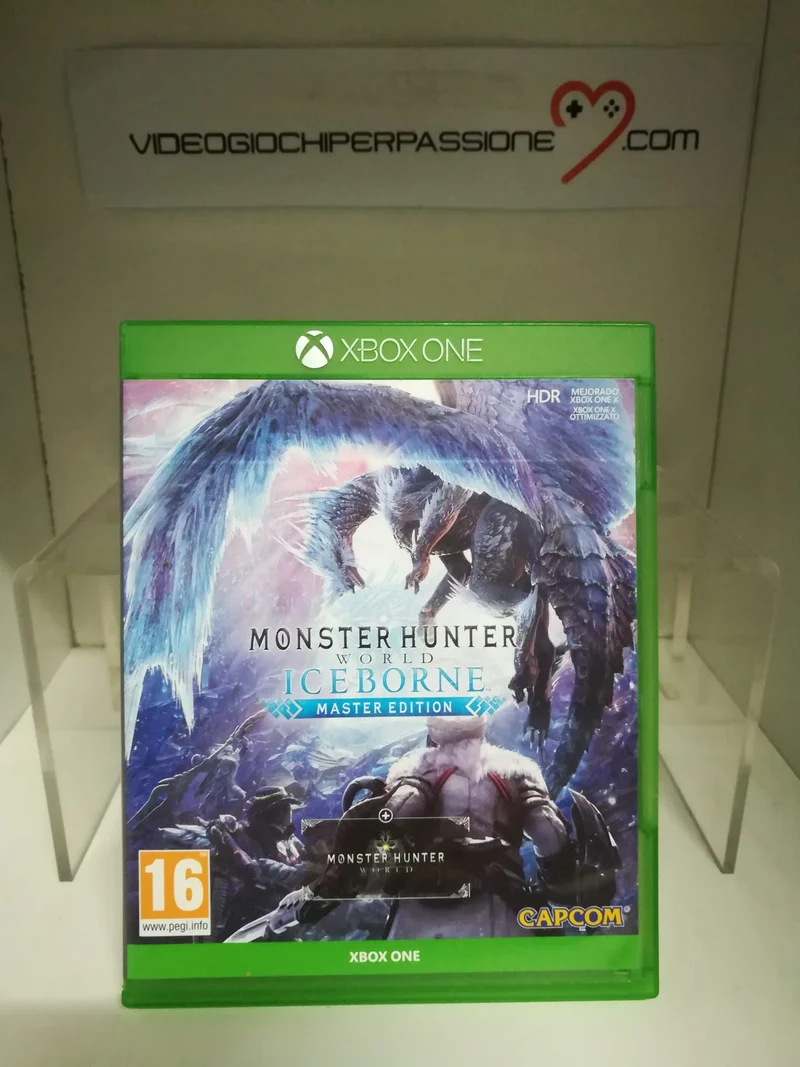 MONSTER HUNTER WORLD ICEBORNE XBOX ONE (master edition)(usato garantito)
