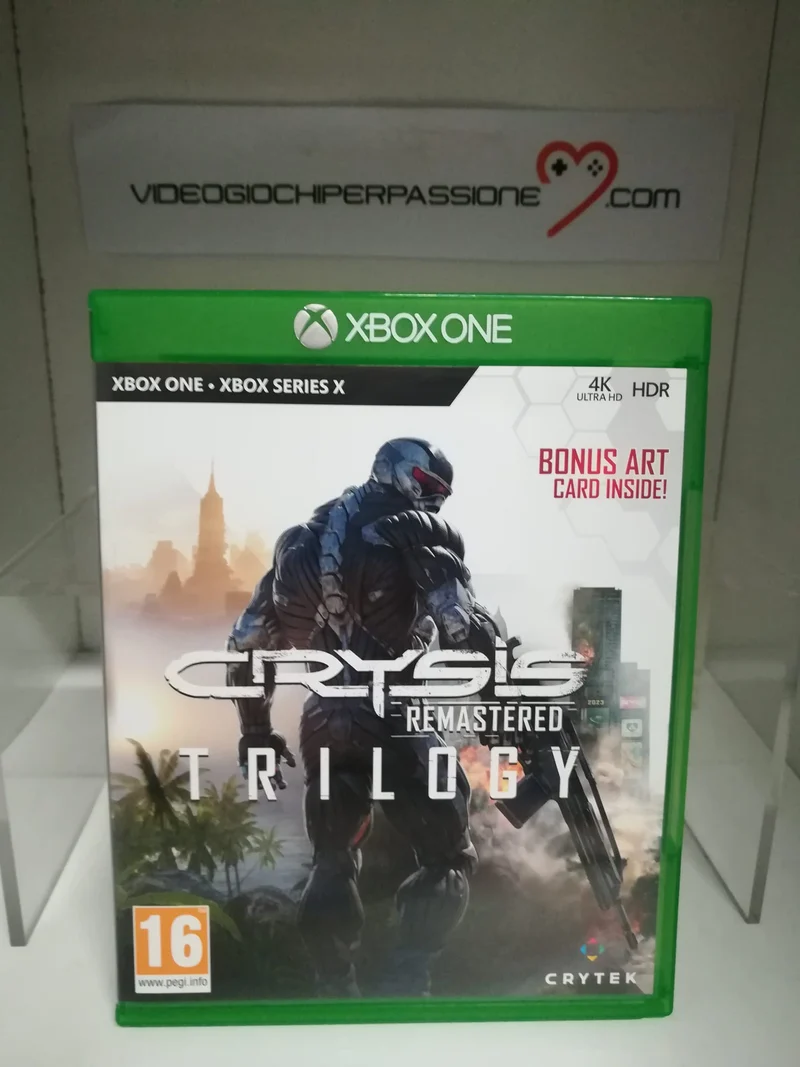CRYSIS REMASTERED TRILOGY XBOX ONE-XBOX SERIE X (usato garantito)