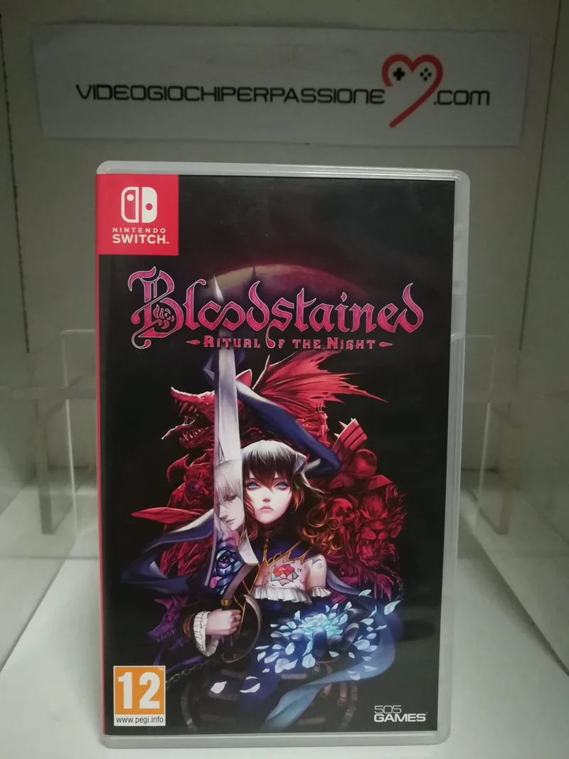 BLOODSTAINED RITUAL OF THE NIGHT NINTENDO SWITCH (usato garantito)