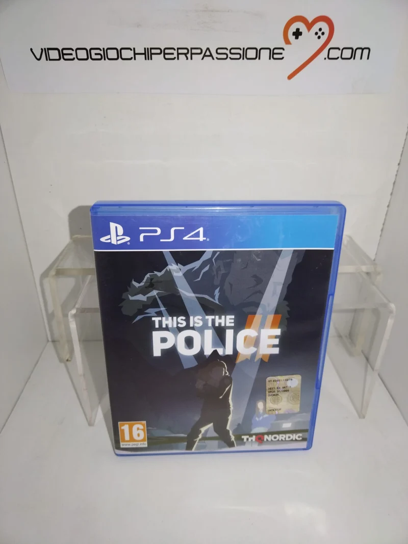 THIS IS THE POLICE PS4 (usato garantito)