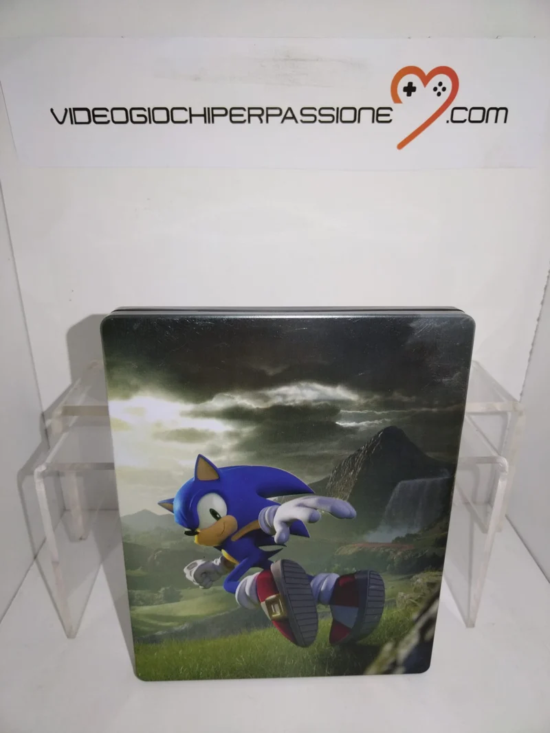 Steelbook SONIC (NO GIOCO)- ps4- ps5- Xbox