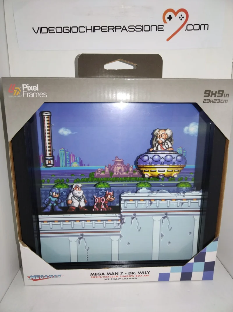 Pixel Frames Megaman 7 Dr Wily