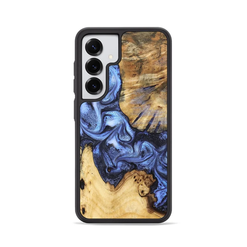 Galaxy S25 Wood Phone Case - Nala (Blue, 829953)