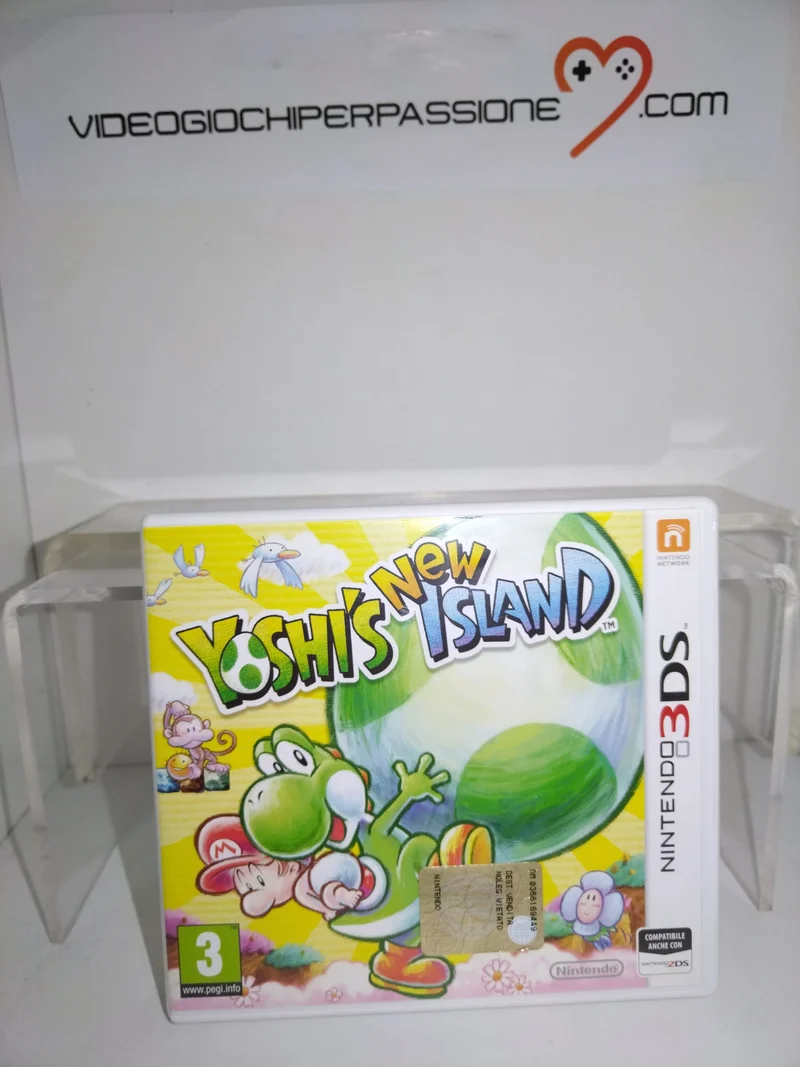 YOSHI'S NEW ISLAND NINTENDO 3DS (usato garantito)(versione italiana)