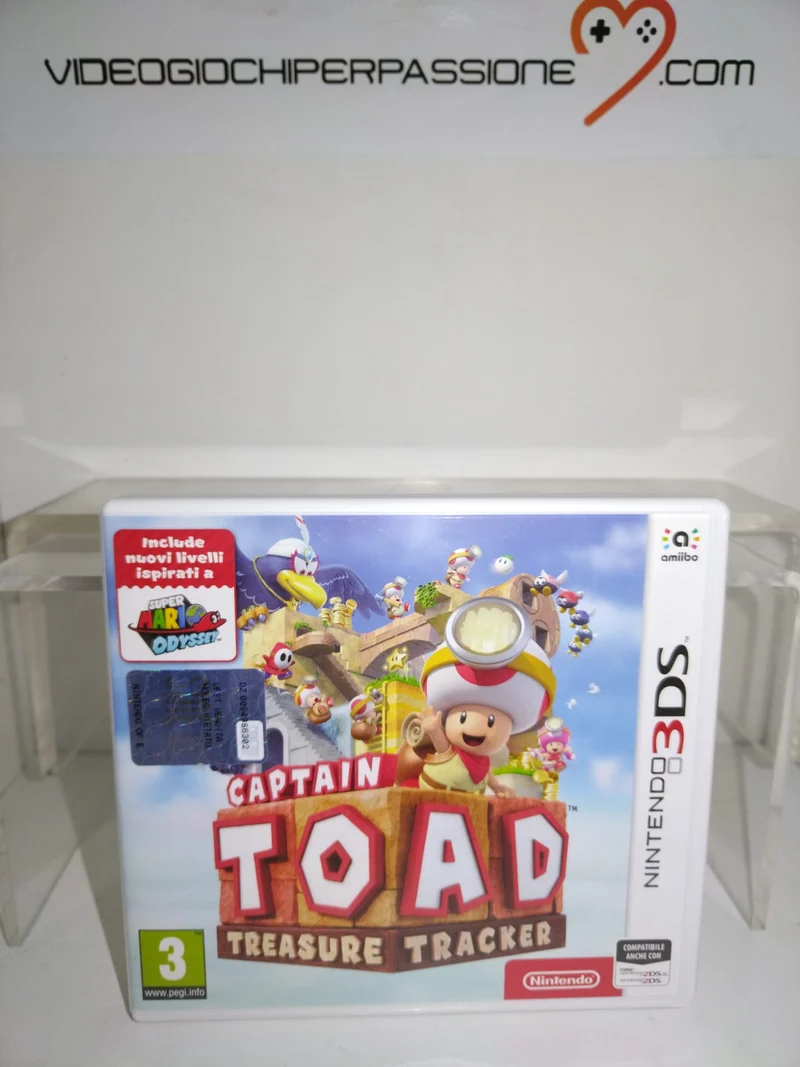 CAPTAIN TOAD TREASURE TRACKER NINTENDO 3DS (usato garantito)(versione italiana)